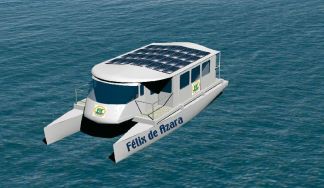 Barcos solares en la Expo de Zaragoza